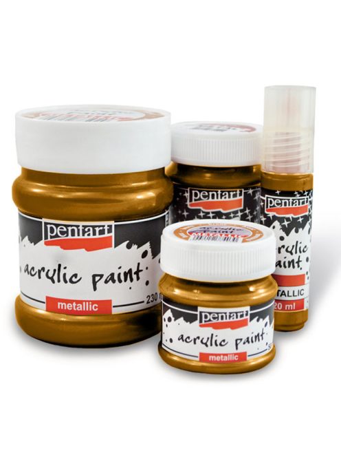 Gold - Metallic Acrylic paint 20 ml