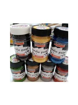 Metallic Acrylic Paints - 100 ml